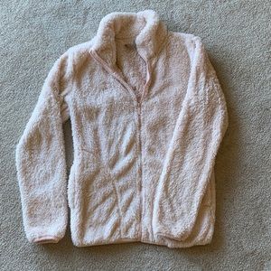 Light Pink Fuzzy Jacket